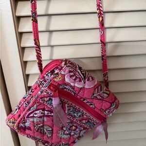 Vera Bradley Pink Floral Crossbody Bag